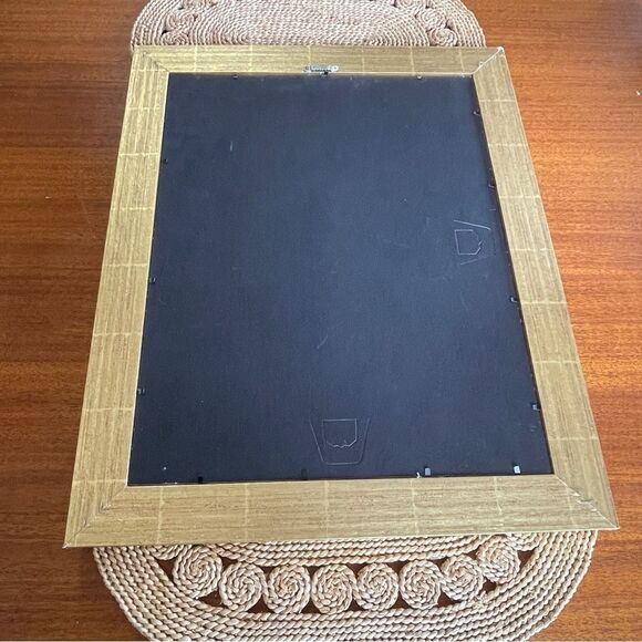 Rare Framed Man Of Sorrows Jesus Scripture Art Print Gold Framed Art 17” x 21.5” - Picture 13 of 14